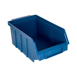 Gaveta Plastica BIN N3 azul sem encaixe lateral 