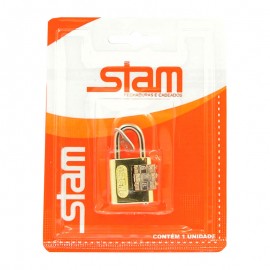 Cadeado com segredo stam 25mm