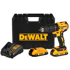 FURADEIRA PARAF.DeWALT 2 BATERIA 20V DCD776-BIVOLT