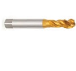 Macho maquina 6h hss M8x1,25 canal helicoidal TIN
